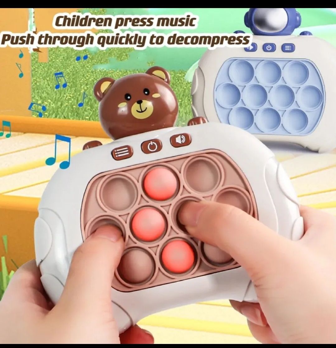 Інтерактивна іграшка дитяча електронна Pop It антистресс