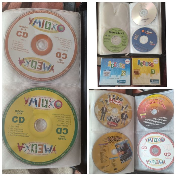 CD DVD диски мультфільми, фільми, програми, ігри