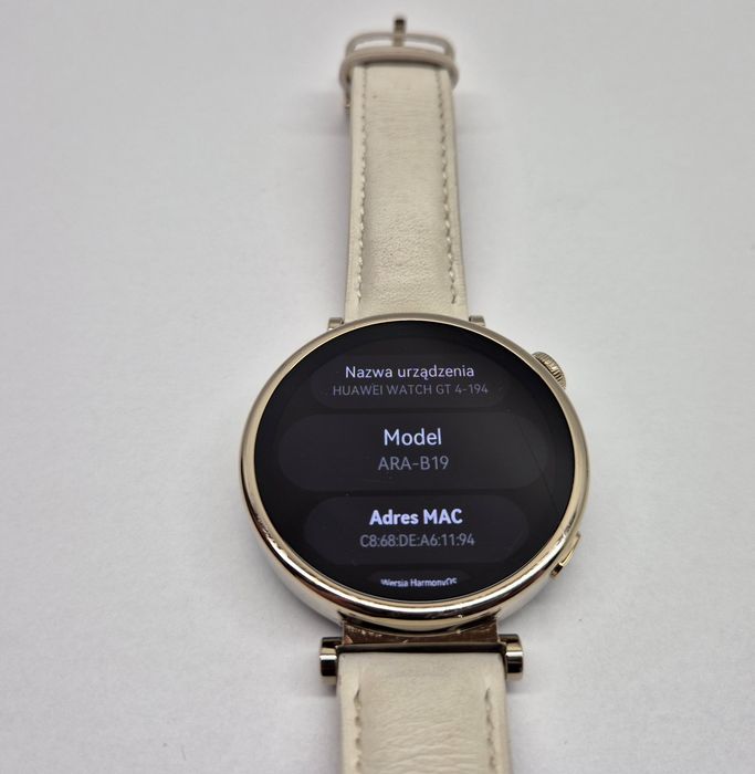 Smartwatch HUAWEI WATCH GT4 41 MM, Komis Jasło Czackiego