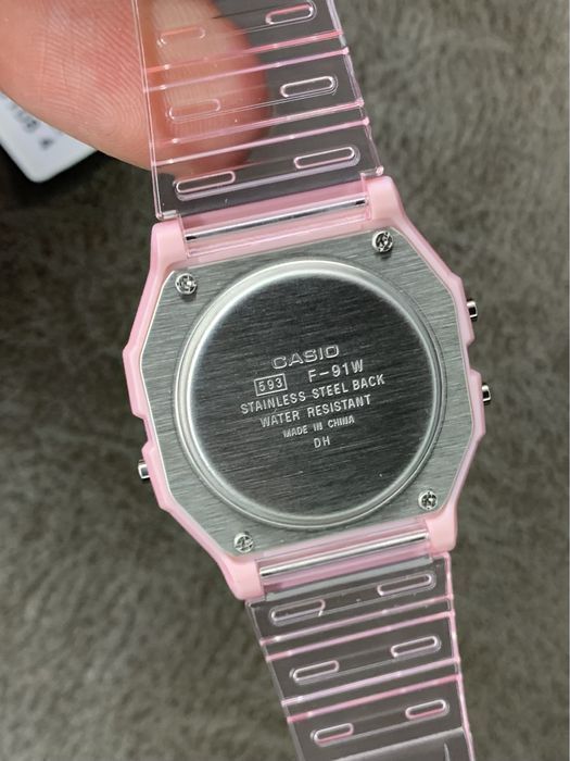 Жіночий годинник Casio F-91WS-4 Оригінал Коробочка Часы Касио