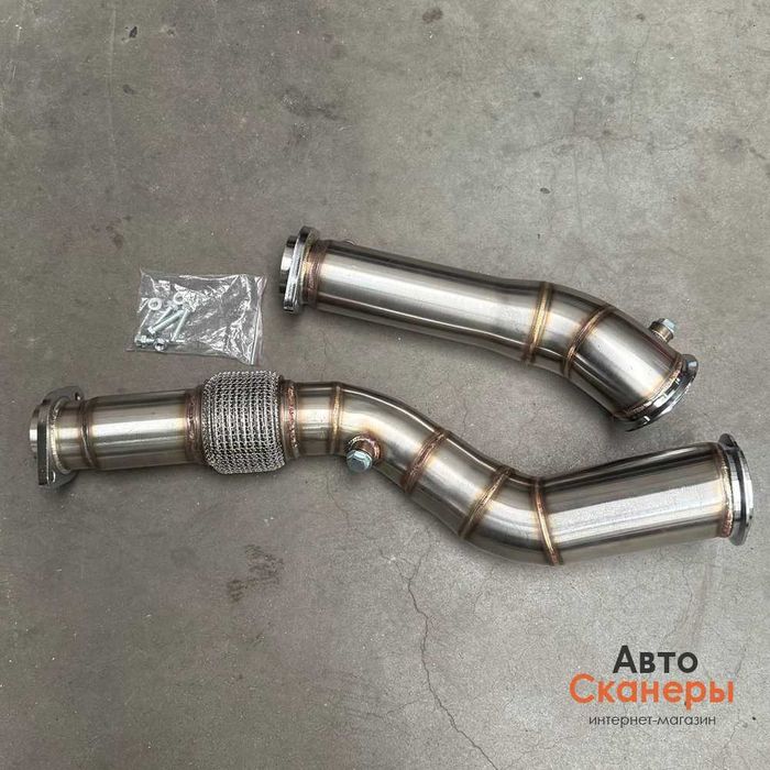 DownPipe (ДаунПайп) BMW S58 M2 M3 M4 G80 G82 G83 G87 AWD/RWD