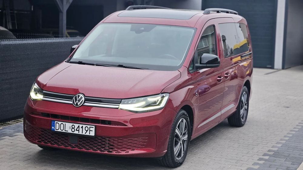 Volkswagen Caddy MAXI 7-mio osobowy minimalny przebieg!