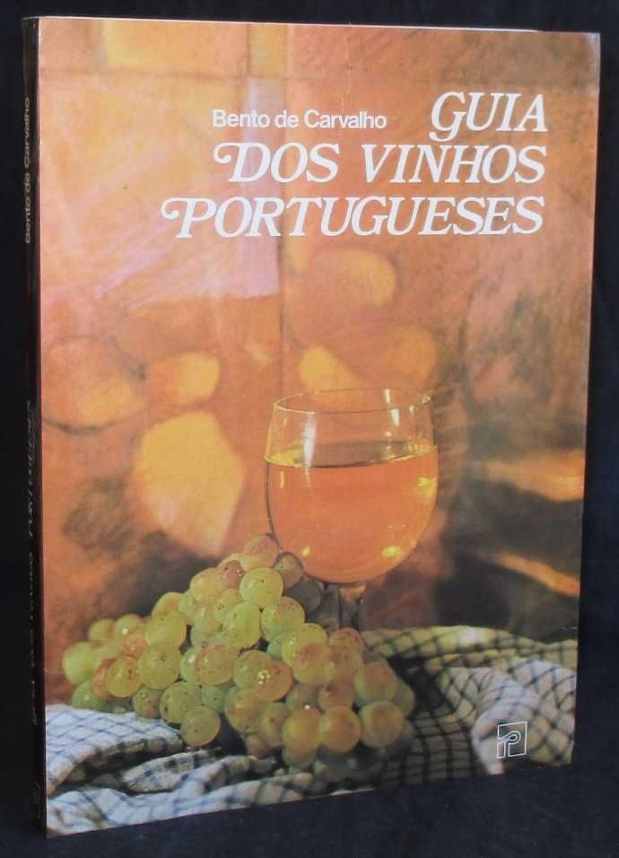 Livro Guia dos Vinhos Portugueses Bento de Carvalho