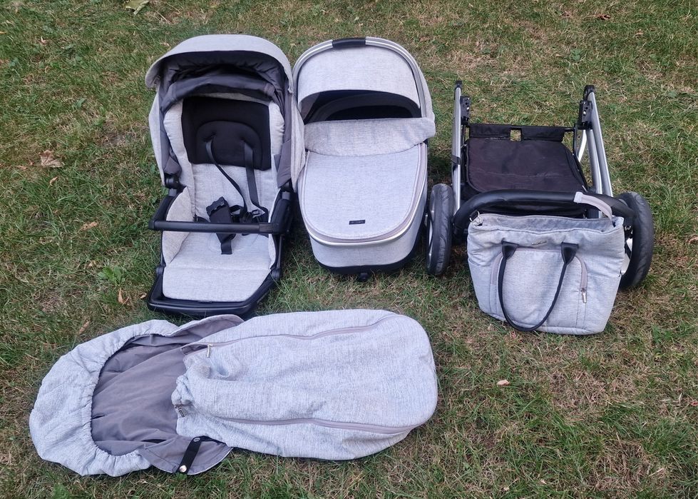 Espiro Next Melange wózek 2w1 Grey