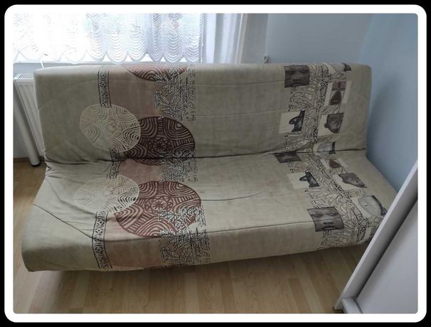 Rozkładana kanapa sofa ze zdejmowanym pokrowcem