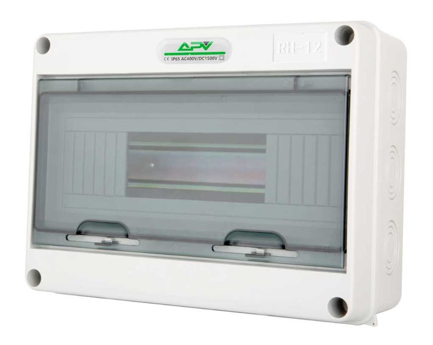 ROZDZIELNICA Natynkowa Hermetyczna IP65 1x12 Modułowa 1000V WYPRZEDAŻ