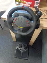 Руль Logitech Momo Racing forse feedback wheel