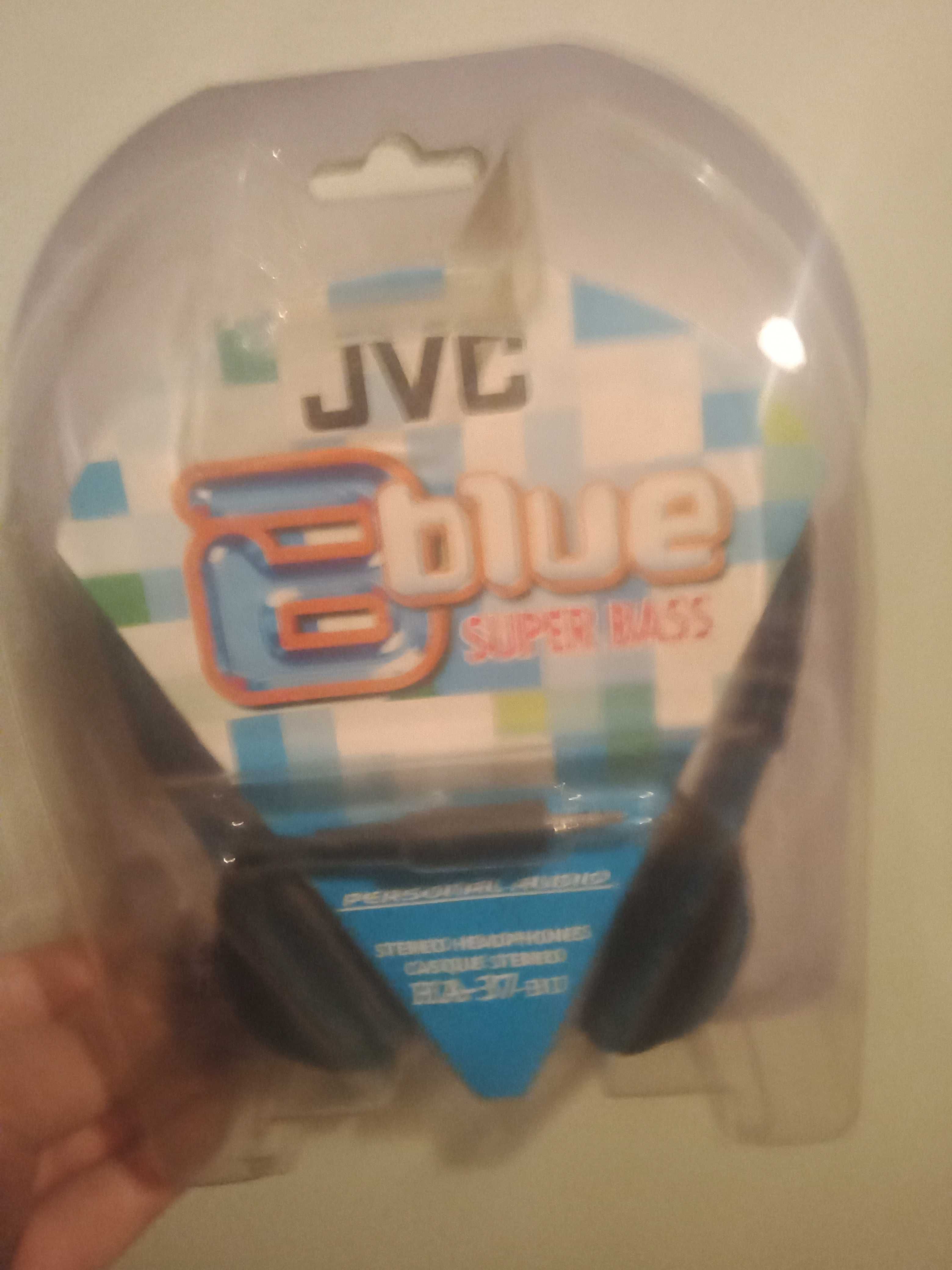 Наушники JVC HA-37 blue SUPER BASS