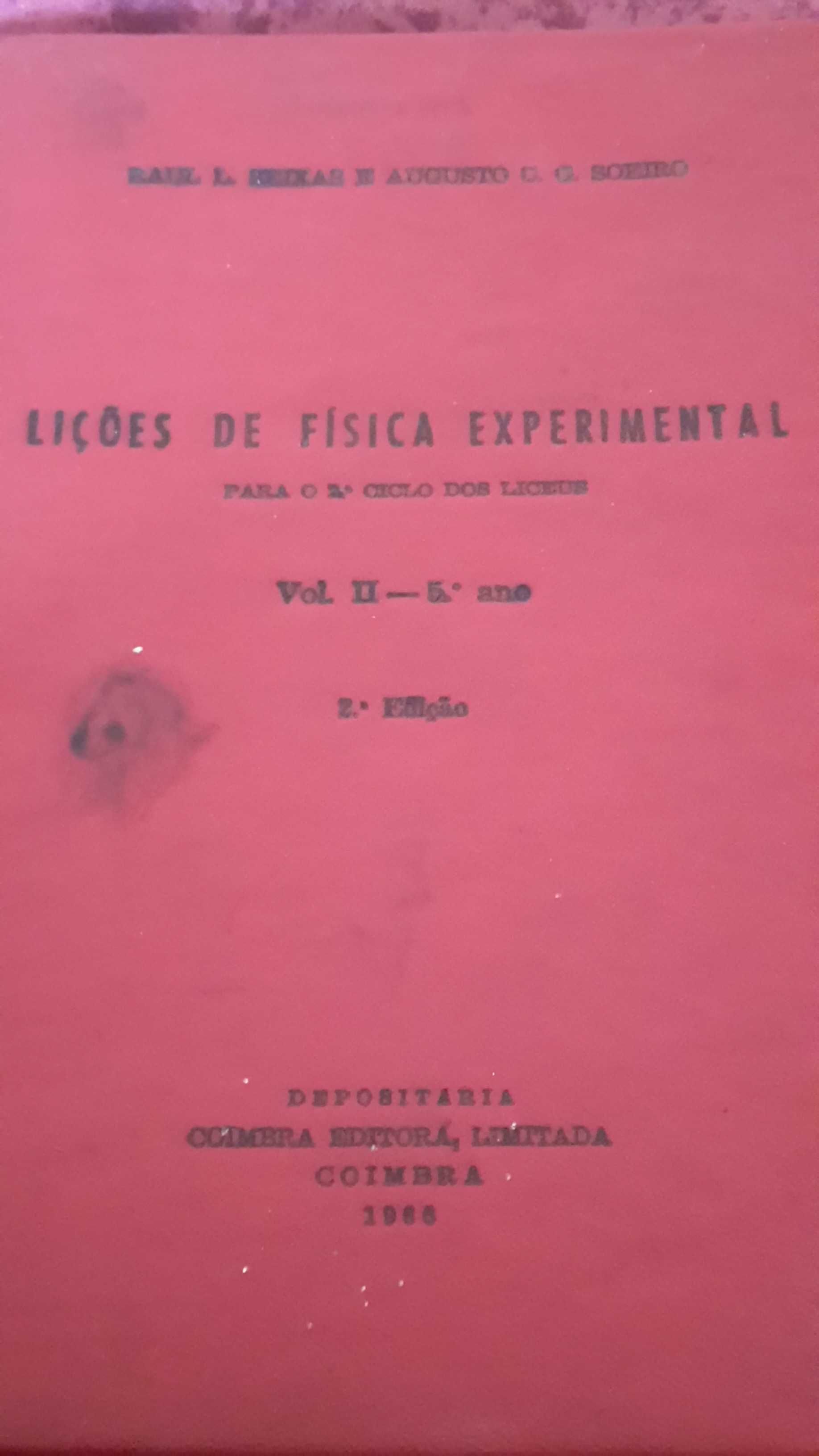 Primeiro grupo de 9 livros