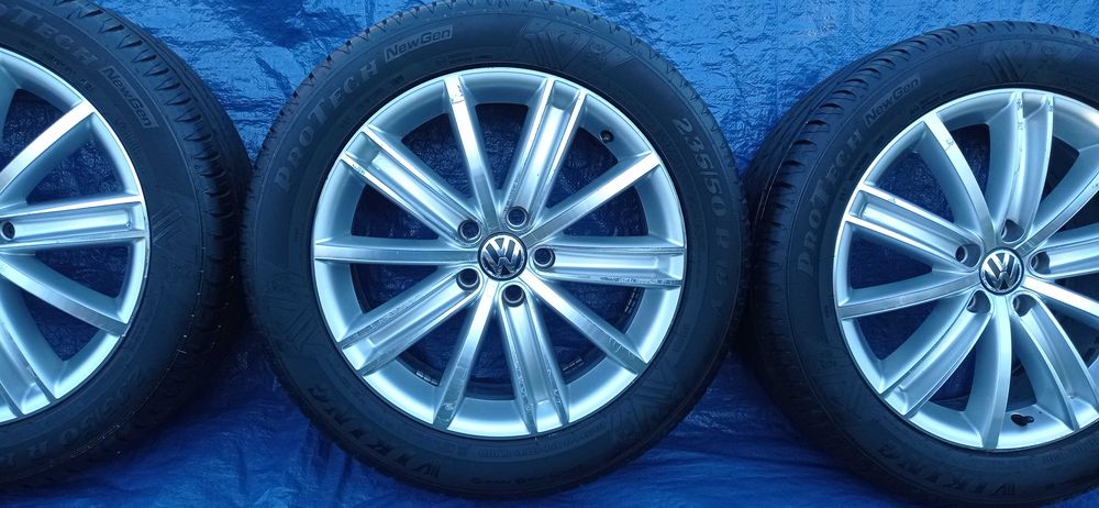 Felgi Koła Aluminiowe VW 235/50/R18 7.5mm 5x112 AUDI SKODA SEAT