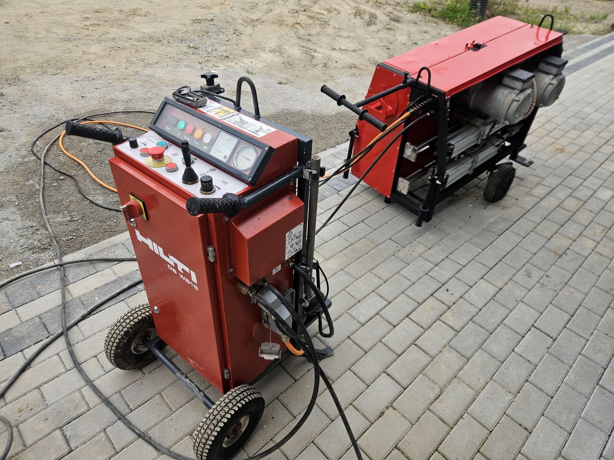 Piła linowa do betonu hilti ws 15