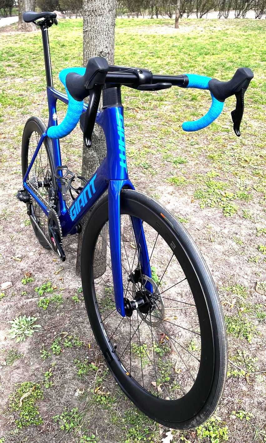 Giant Propel XL / elektryka Sram Rival / stożki 50mm tubules 700 x 25