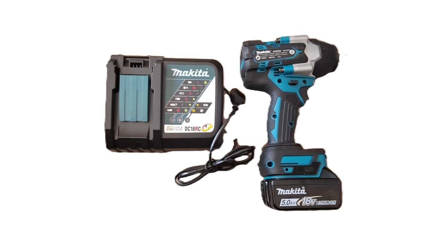 Klucz udarowy Makita Dtw 700 + ładowarka + bateria
