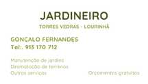 Jardineiro Zona Oeste