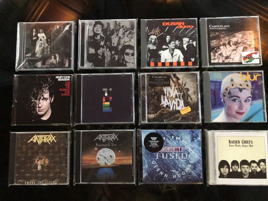 Depeche mode Duran Duran Blur  Scorpions Adele CD диски