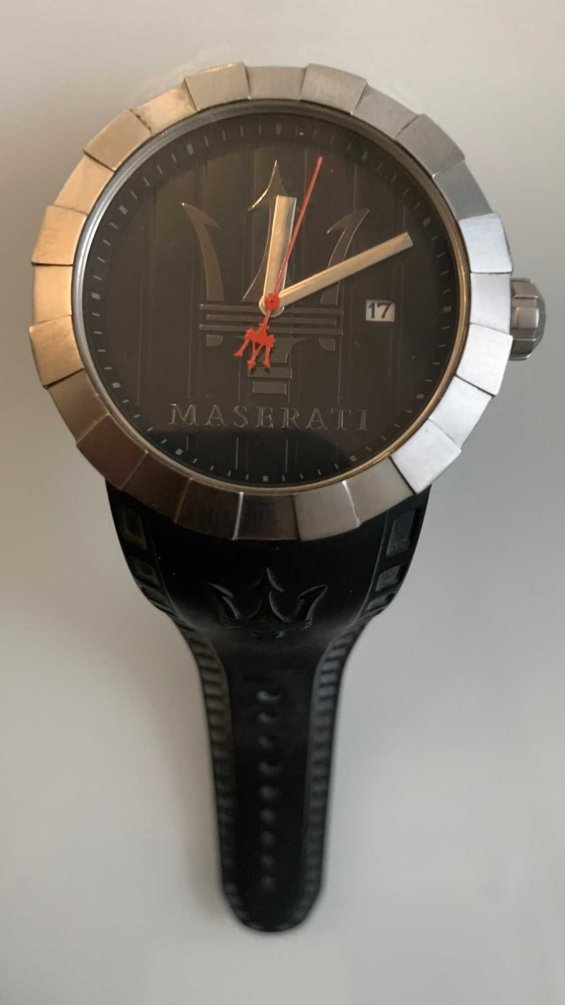 Zegarek Maserati Tridente black - pasek do wymiany
