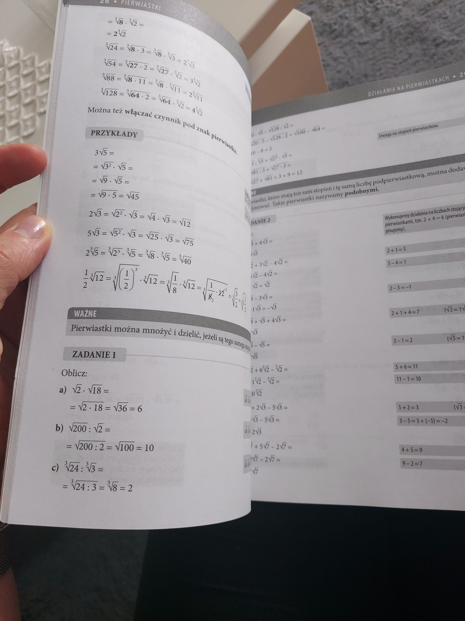 Książka Ćwiczenia matematyka kl.7