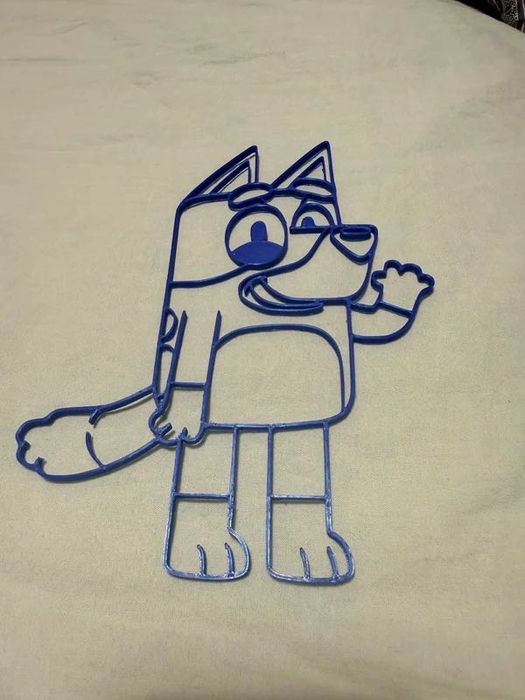 Ozdoba ścienna, zawieszka Bluey – dekoracja ścienna lub na choinkę