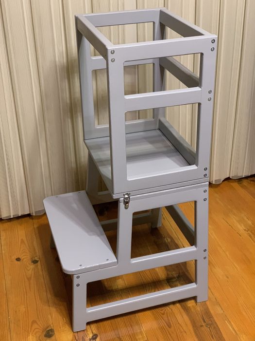 Навчальний стільчик, «Помічник на кухні», Вежа Монтессорі трансформер