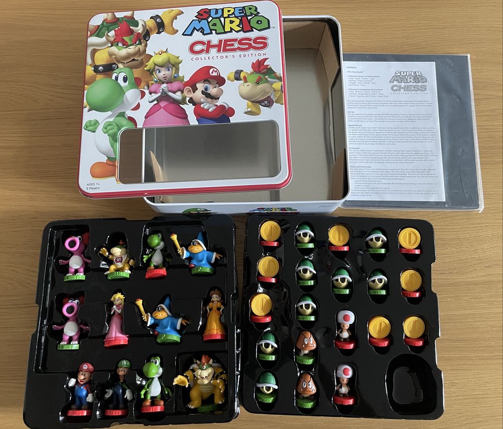 Super Mario szachy Chess collector’s edition
