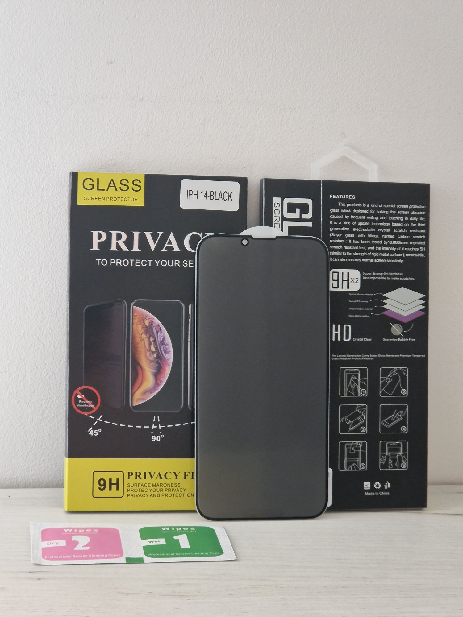 Hartowane szkło Privacy Glass do IPHONE 14