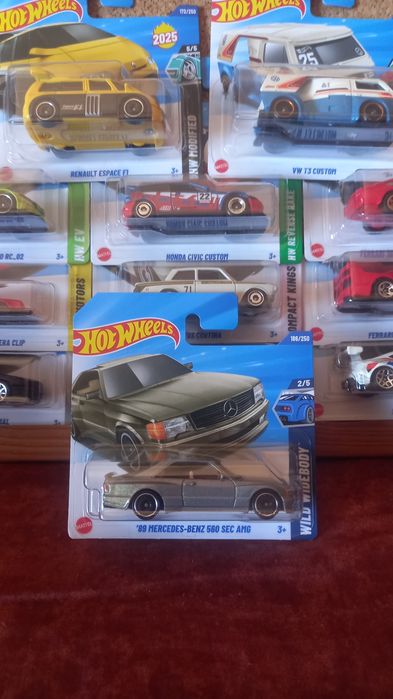 89 mercedes-benz 560 sec amg hot wheels
