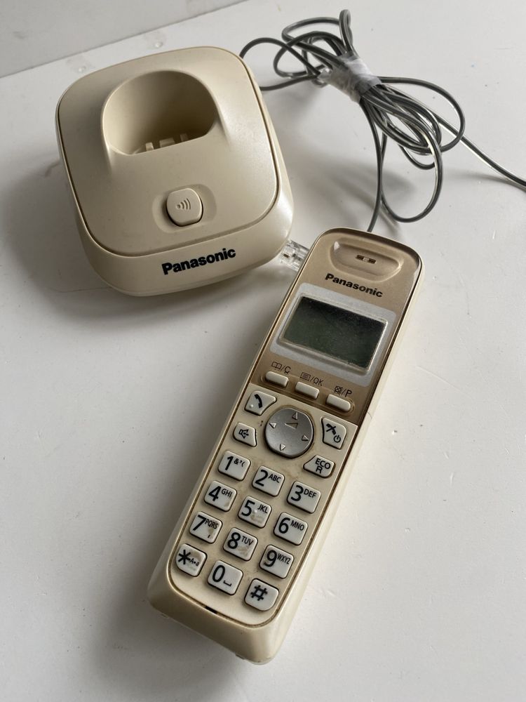 Panasonic telefon stacjonarny przenosny
