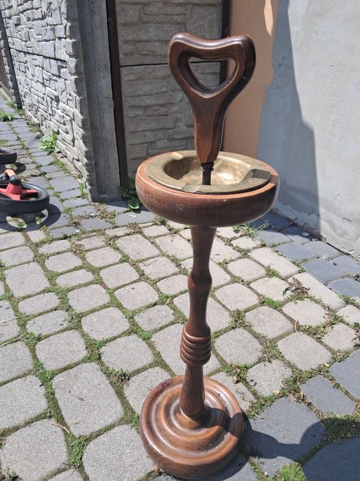 Popielnica drewniana