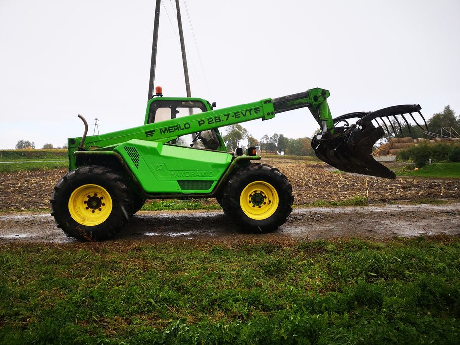 ŁADOWARKA teleskopowa merlo panoramic 28.7 manitou weidemann bobcat