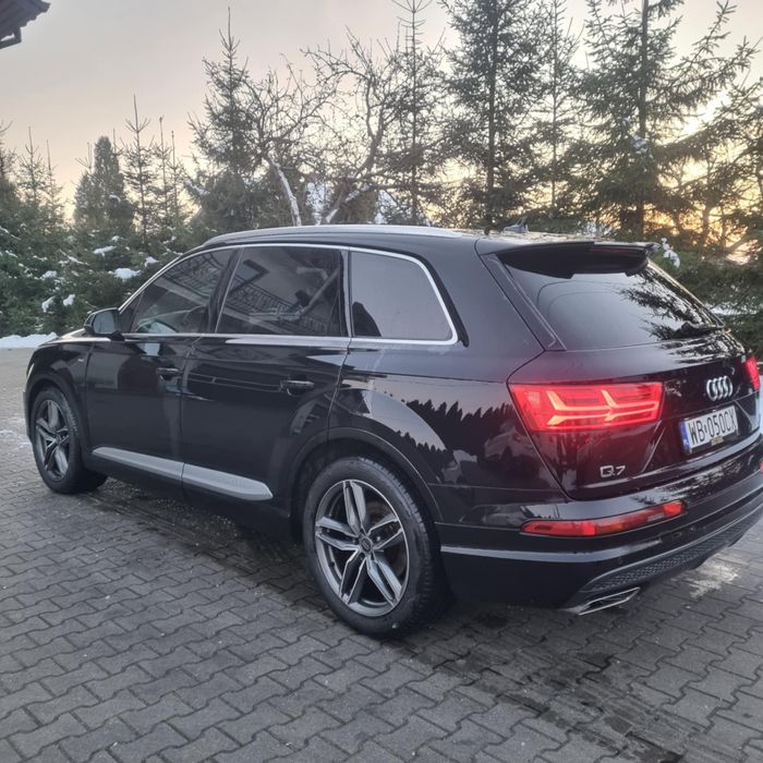 Audi Q7 3.0 TDI 272KM -- Salon Polska -- Bezwypadkowy -- Po serwisie