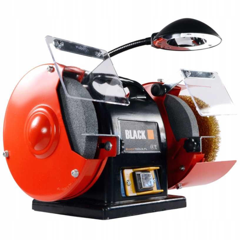 SZLIFIERKA STOŁOWA 200W Podwójna Do Ostrzenia x2 Kamienie (WYPRZEDAŻ)