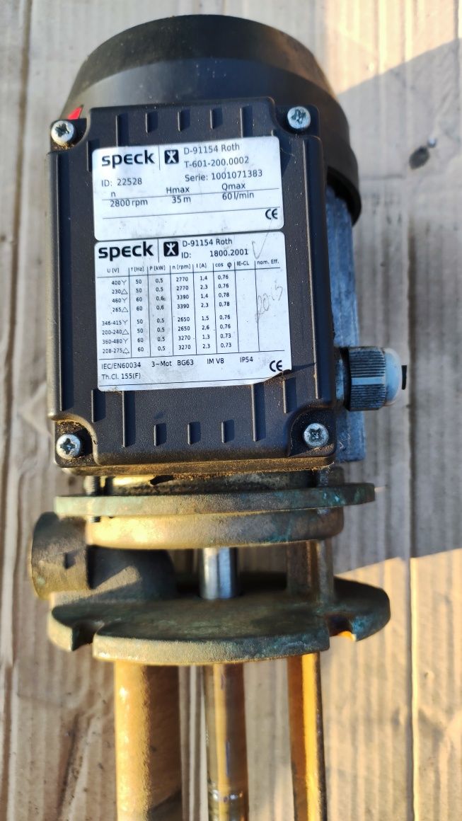 Bomba de água para depósito SPECK