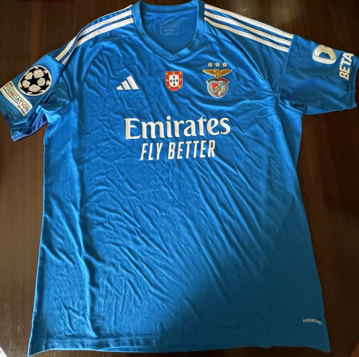 Camisola Trubin Benfica guarda redes 2023/2024