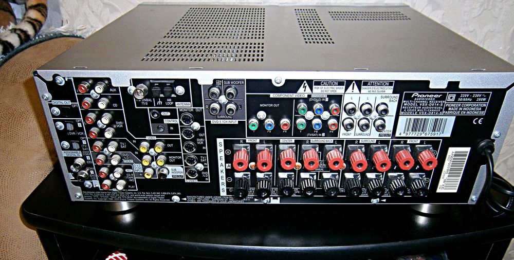 Усилитель- ресивер PIONEER  VSX-D814-S 9.1Х100W с пультом ДУ .