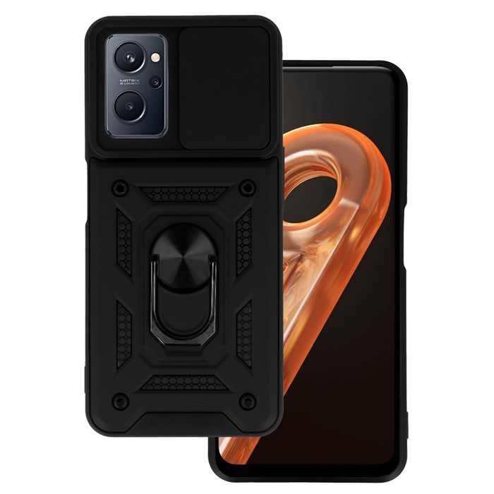 Slide Camera Armor Case Do Realme 9I Czarny