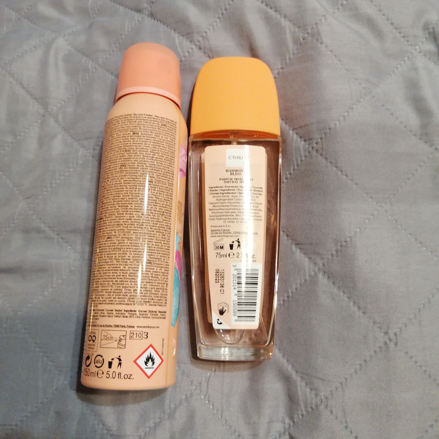 Woda perfumowana i dezodorant C-Thru