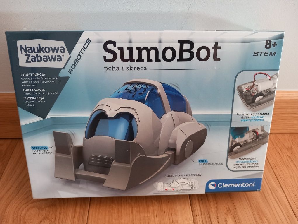 Naukowa Zabawa SumoBot- NOWY ZESTAW