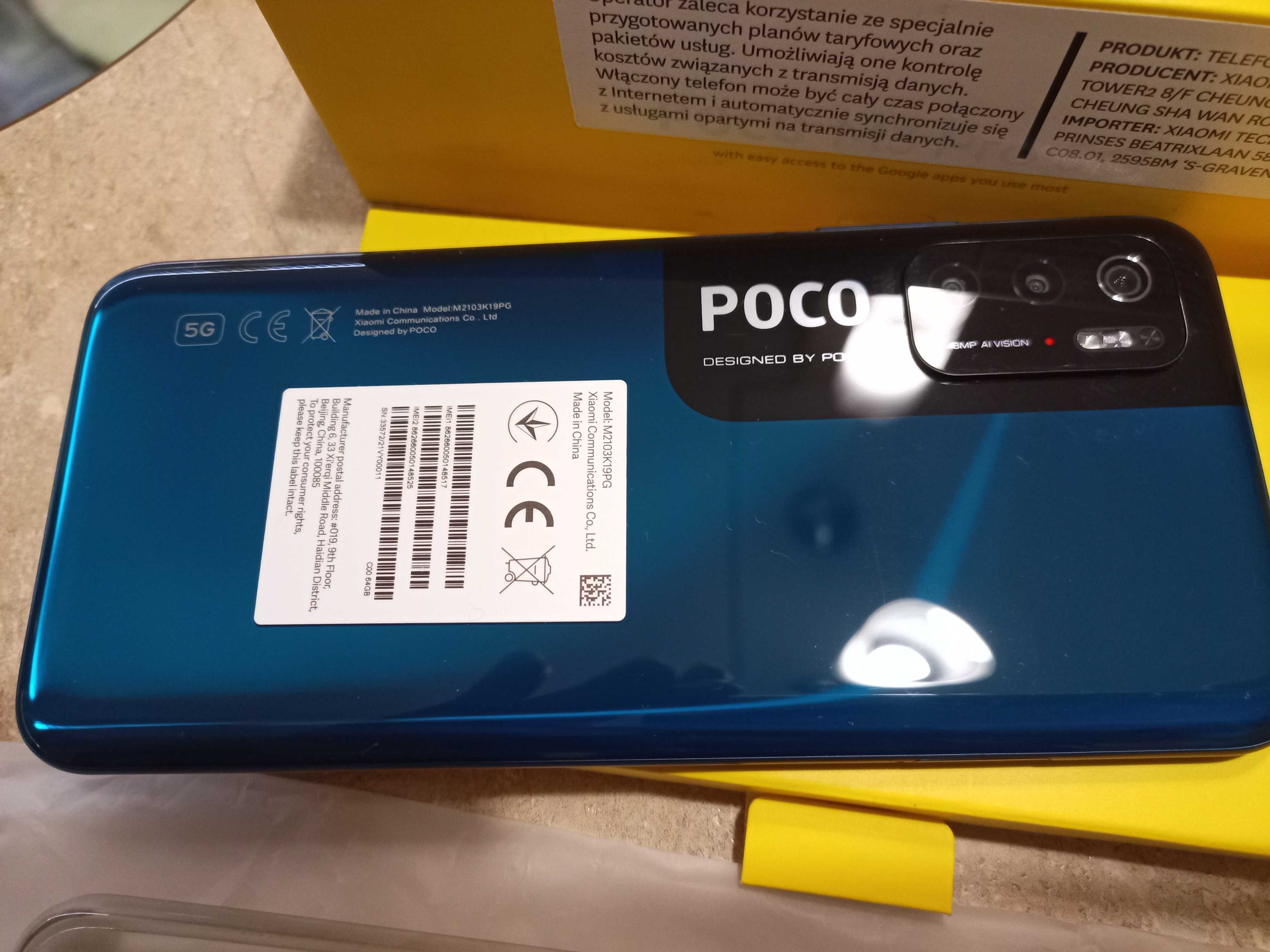 Poco M3 Pro 5G NFC Niebieski. Ideał