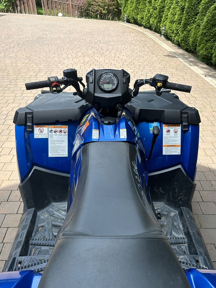 Polaris Sportsman 570 Touring zamiana na motocykl