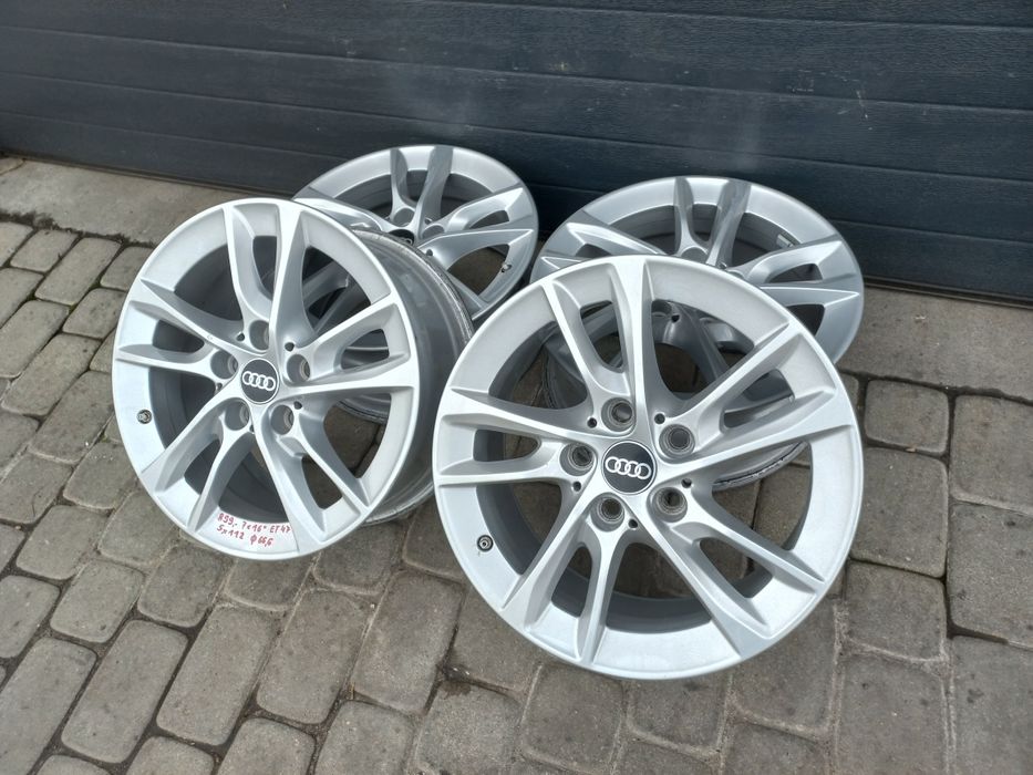 Felgi aluminiowe 16" 5x112 do Audi, VW, Skoda