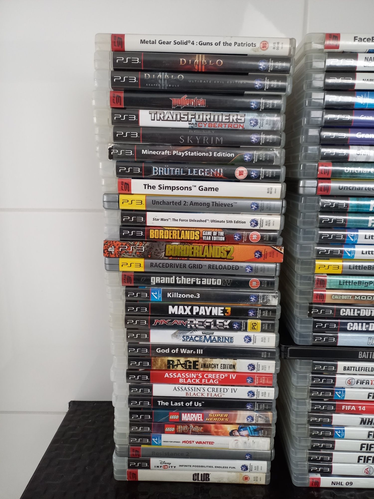 Zestaw pakiet gier gry na ps3 playstation 3