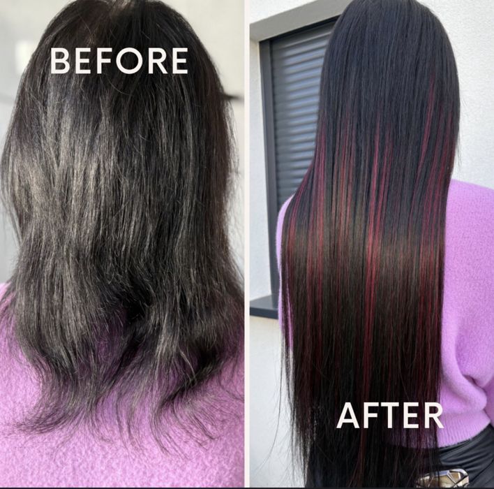 Przedłużanie  włosów mini  kapsułki 400 zł GNIEZNO