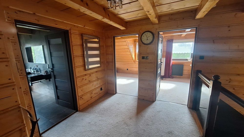 Pokoje dom z bali widok na Tatry cisza spokoj las Wolne Terminy