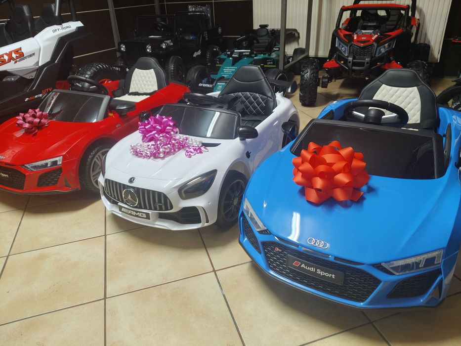 Samochód Auto AUDI R8 na akumulator dla dzieci Odbiór Wysyłka SKLEP