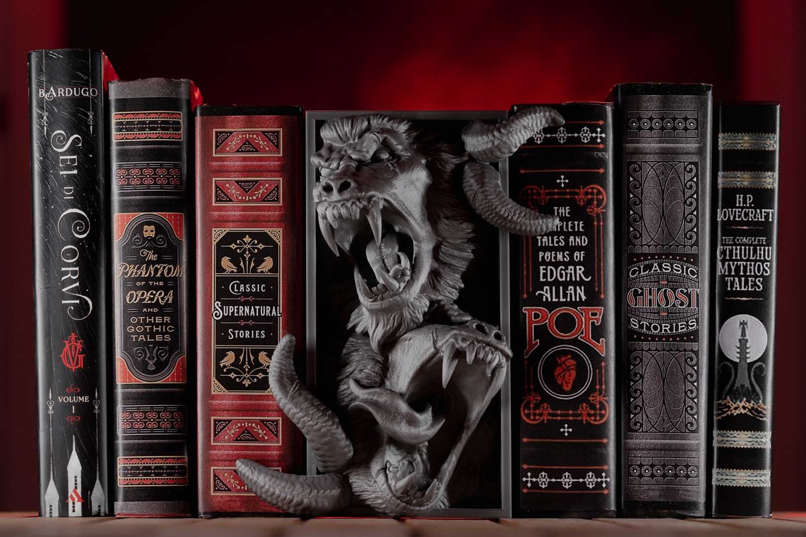 BookNook - Twój nowy ekspozytor książek! "Dragon" - smok