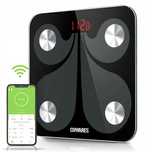 Waga łazienkowa CHWARES FG260RB aplikacja FITDAYS smart BMI Bluetooth
