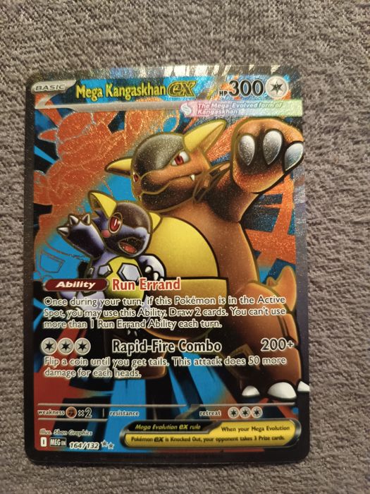 Karty Pokemon - Mega Kangaskhan EX 164/132