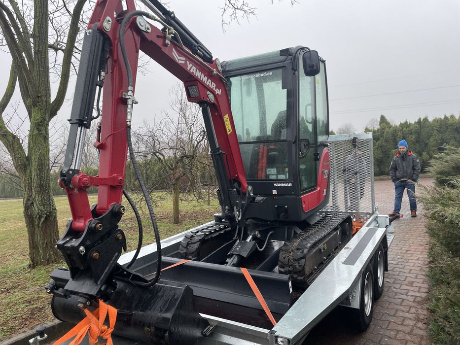 Usługi koparka minikoparka prace ziemne