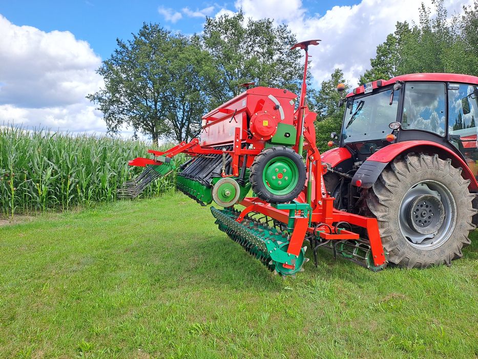 Agregat uprawowo siewny agromasz + poznaniak 2,7m