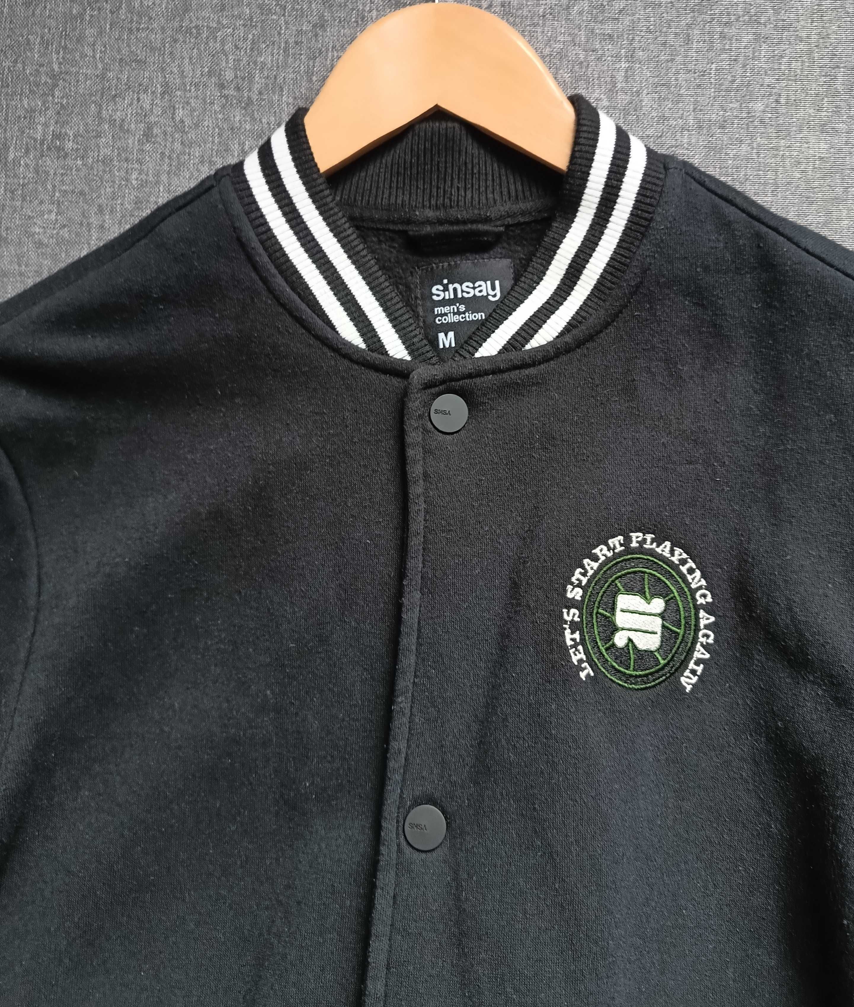 Bluza Bomberka Sinsay czarna M stan bdb